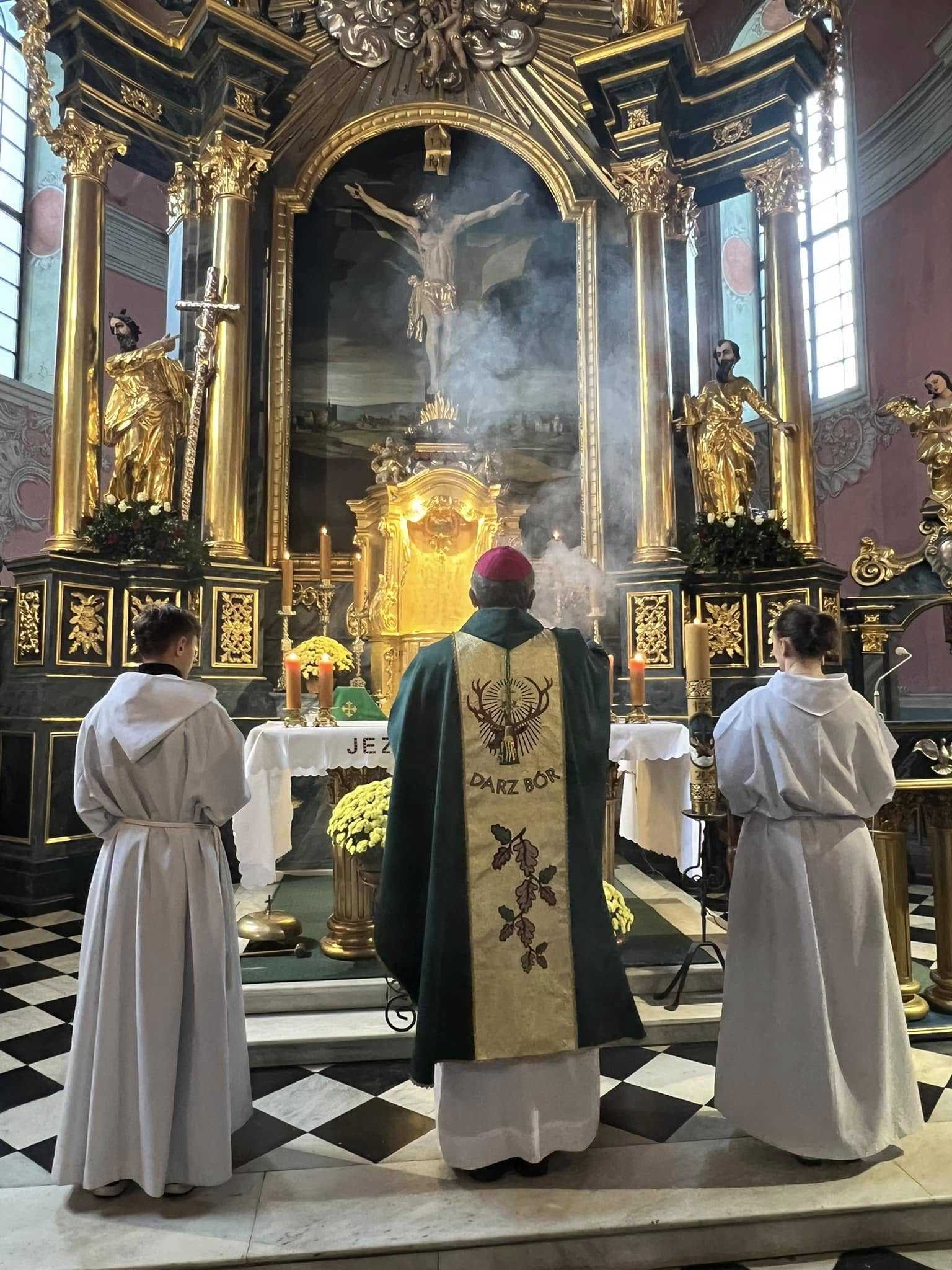 „Hubertus” u Bernardynów z Bp. Zbigniewem Wołkowiczem