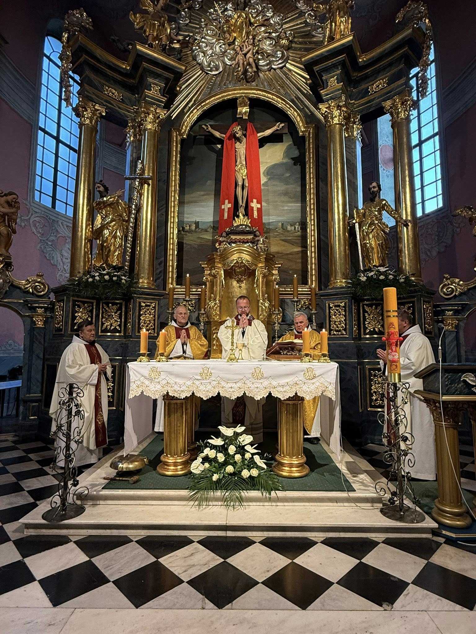 Jubileusz 40-lecia kapłaństwa naszych drogich współbraci o. Ambrożego Wójcika OFM i o. Kamila Dziedzica OFM.