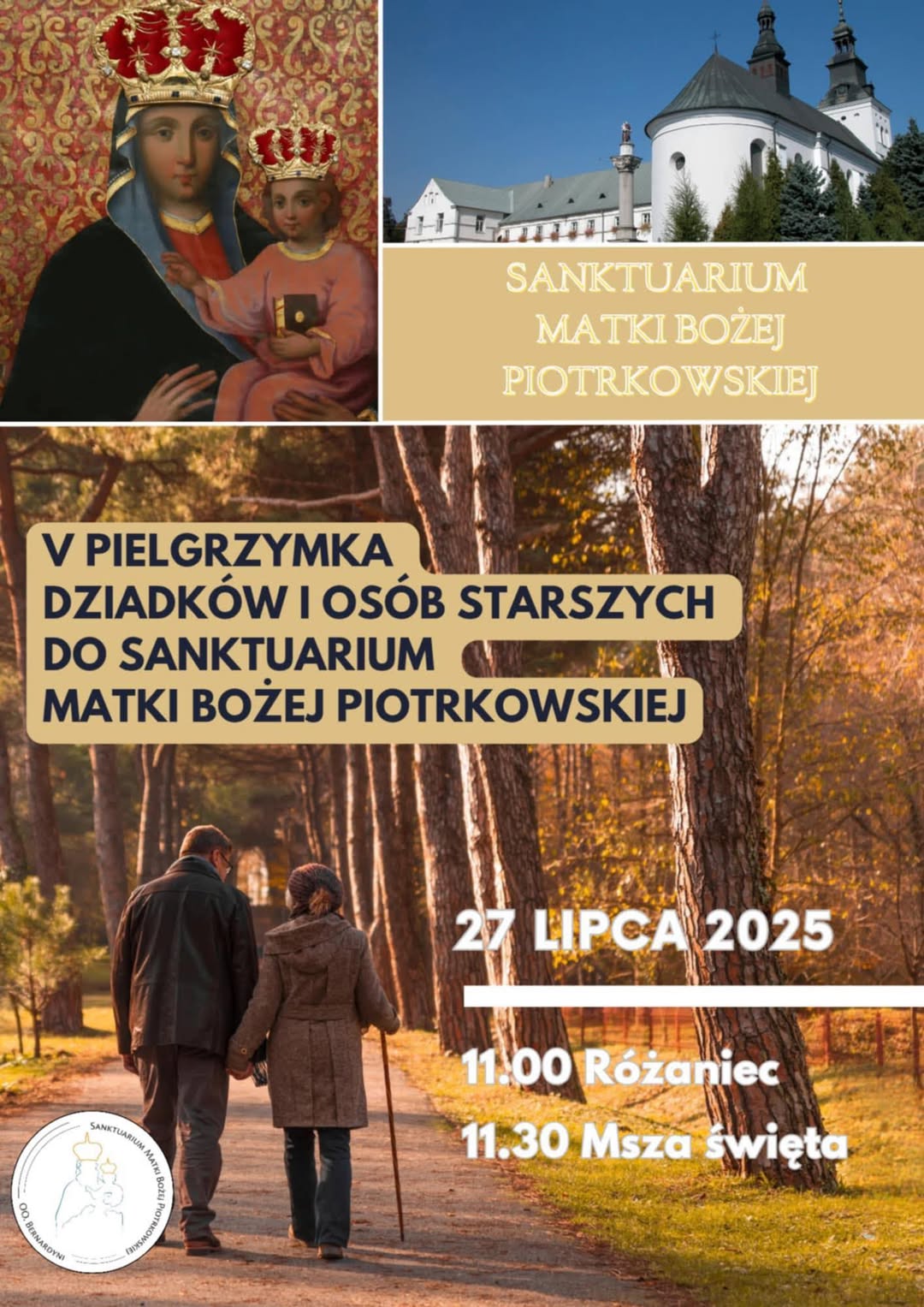 Zaproszenie na Dzień Dziadków i Osób Starszych.