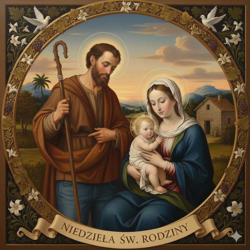ŚWIĘTEJ RODZINY: JEZUSA, MARYI I JÓZEFA