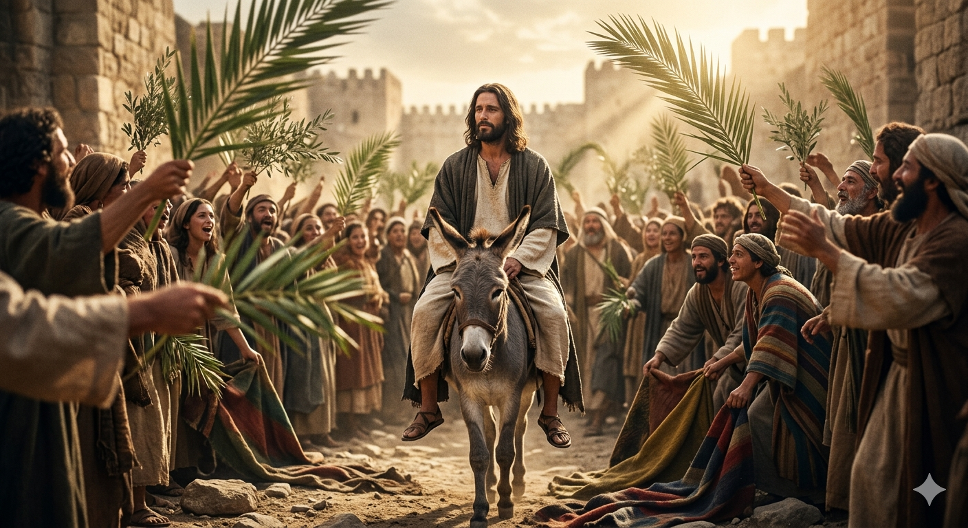 NIEDZIELA PALMOWA, CZYLI MĘKI PAŃSKIEJ